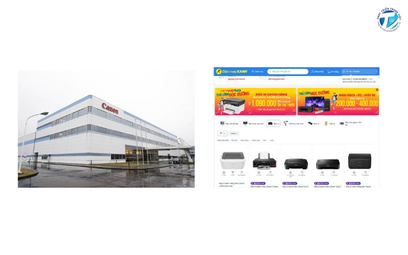 Mua máy in Canon trên các kênh uy tín tại Việt Nam